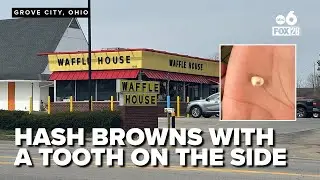 Waffle House customers report human tooth served with hash browns