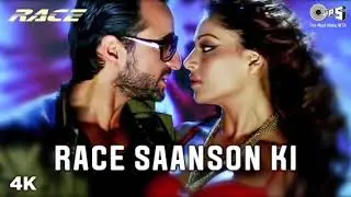 Race Saanson Ki 🔥 | Race (2008) | Saif Ali Khan, Bipasha Basu, Katrina Kaif | High Energy Song