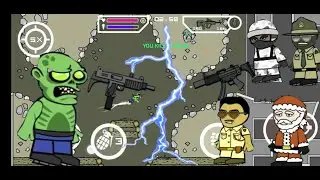 Mini Militia OP Gameplay In Junkyard | Mini Militia Gameplay