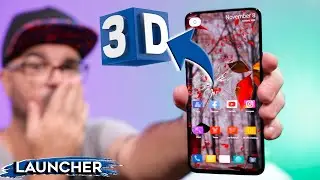 LAUNCHER 3D mais INCRIVEL para seu ANDROID  |  MELHOR LAUNCHER 3D em PERSONALIZA&Ccedil;&Atilde;O