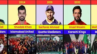 PSL All Winners from Season 2016-2024🏏🏆