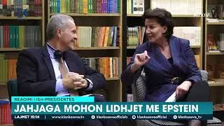 Reagimi i ish-presidentes - Jahjaga mohon lidhjet me Epstein