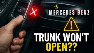 Mercedes Benz Driver Side Trunk Switch that is Defective । Wayne A. Robertson