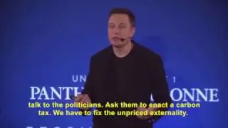 Tesla News - Elon Musk talks about Tesla and Ecology in the Future