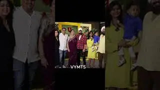 Actress Charmi with her parents on their anniversary celebrations # Charmi parents anniversary