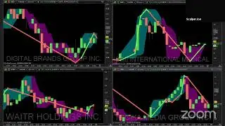 #METX #MYSZ #OCGN #LIDR Live Trading Session