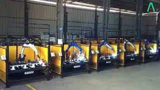 Robotic MIG Welding with Fixed Fixtures Station | Compact & Cost-Effective Solutions | Autoson