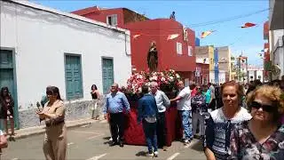PROCESIÓN DE SANTA GEMA GALGANI EN SAN ISIDRO DE GÁLDAR 2023
