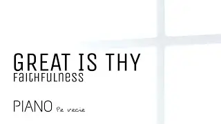 Please use 360p | Great Is Thy Faithfulness Piano Instrumental cover | Kunci Lagu di Deskripsi