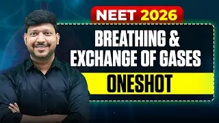 BREATHING AND EXCHANGE OF GASES  #FINESTONESHOT #feelncert #neet2025  #mittalsir #biology