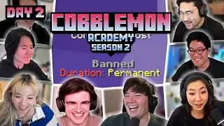 BEST of Cobblemon Academy | Sykkuno Gets BANNED, The Server SUCKS? (Bugs & Glitches) Season 2 Day 2