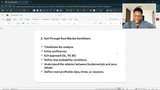 How To Build An Effective Trading Plan !