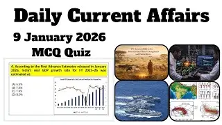 9 January 2026 Daily Current Affairs updated for competitive next exam SSC, DSSSB, BANK PO, POLICE
