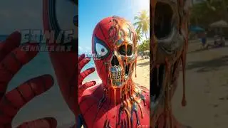 Превращение Человека-паука пошло не так!😱 Кто справился лучше всех? #marvel #avengers #spiderman