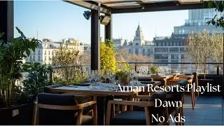 Aman Resorts Playlist | Dawn | ☕Good Morning Music Jazz | Relaxing & Soothing & Ambient🌲