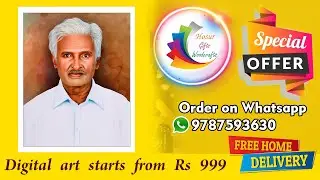 டிஜிட்டல் ART பிரேம்கள் #Hosur I Oil painting I smudge art - Customized Frames- Gifts  in best Hosur