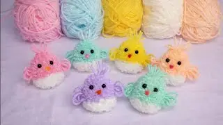 ✅ You Won’t Believe This! Turn Yarn into the Cutest Chick 🐣✨