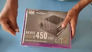 Unboxing Cooler Master MWE 450 Bronze V2 , Best SMPS Under 3500 Rupees