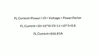 Cable Sizing Calculations