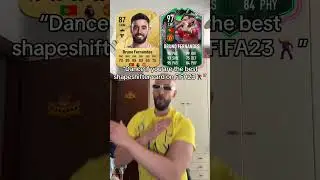 Best shapeshifter cards on fifa23 with Bruno Fernandes and martial