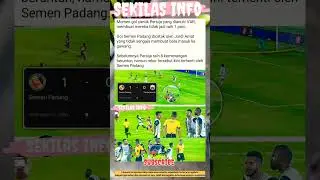Momen gol cantik Persija yang dianulir VAR, membuat mereka tidak jadi raih 1 poin.