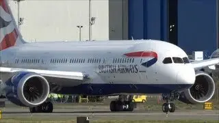 BRITISH AIRWAYS 787 G-ZBJC Delivery Flight