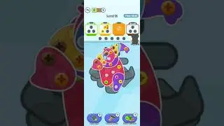 Screw pin jam puzzle games for kids #shorts