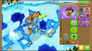 Bloons TD6 Frozen over Magic Monkeys Only