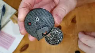 Loading the magazine for Crosman 2240