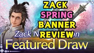 RABBIT BUTLER ZACK Banner Review - FF7 Ever Crisis