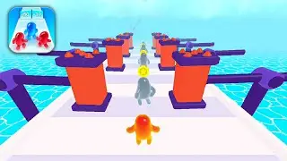 Join Blob Clash 3D in New Levels Mobile Game Walkthrough All Trailers Update iOS,Android Gameplay