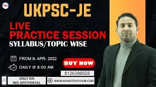 UKPSC JE Full Practice for Mechanical engineering | Special Objective Session Practice | Rahul sir