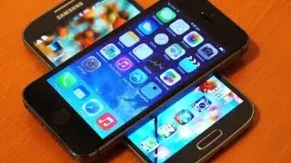 iPhone 5S vs Samsung Galaxy S4 - Quick Look