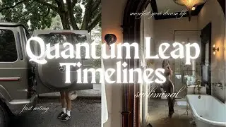 Quantum Leap Timelines Subliminal 𓆩ꨄ︎𓆪 FAST ACTING + REALITY SHIFTING