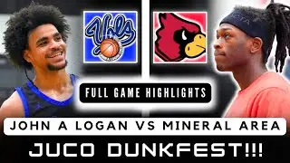 JOHN A LOGAN vs MINERAL AREA Highlights: Top Ranked JUCO Battle!