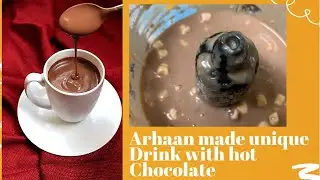 How he made unique Drink out of, Hot chocolate,Noodles,cookies, milk,gatorade,Swiss Miss.