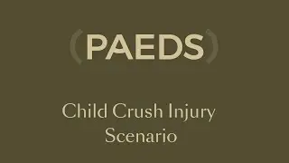 Tractor Accident - Crush Injury in a Child - First Aid Scenario