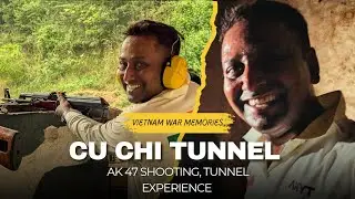 Inside Vietnam’s Cu Chi Tunnels 🇻🇳 | Where Common People Defeated the US | AK-47 shooting experience