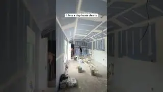 Превращаем сарай в крошечный дом, день 30 #tinyhomebuild #shedbuild #mancave
