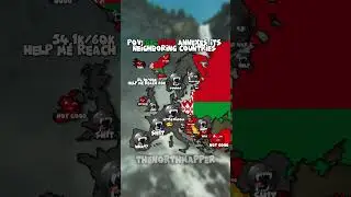 pov: belarus annexes its neighboring countries #europe #mapper #mapping #geography #viral #edit
