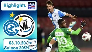 Highlights: Grasshopper Club Z&uuml;rich vs FC Wil (03.10.2020)