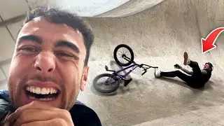 BMX FLAIR CHALLENGE &ndash; ATTEMPTING EVERY RAMP IN THE SKATEPARK!