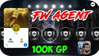 100,000 GP Forward Agent Pack Opening | PES 2018