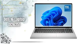 Обзор ноутбука Dell DC16251 с диагональю 16 дюймов | Чистый, быстрый и надёжный! Core 7 150U + 16...