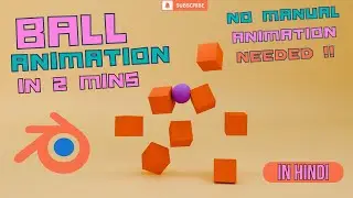 Ball Bouncing Animation With Simulation ! | Blender Tutorial