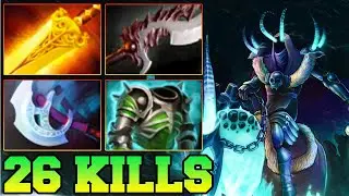 26 Kill Abaddon !! Abaddon Dota 2 Safelane Carry Meta Pro Gameplay Build Guide 7.39 7.40