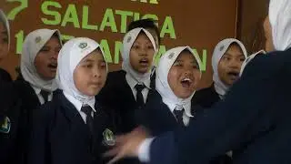 MARS JEPARA DAN  MARS SPANCA , PADUAN SISWA SMP NEGERI 1 PECANGAAN