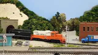 Model railfanning on the Illinois Central Iowa Division, 1969 era