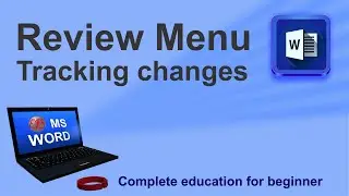 MS word 2013 class 53 tracking changes  Urdu/Hindi