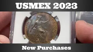 Выставка монет USMEX 2023 &mdash; новые покупки